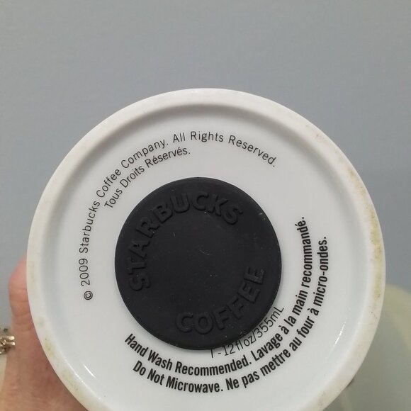 Starbucks 2009 Vintage ceramic coffee cup - Picture 2 of 6